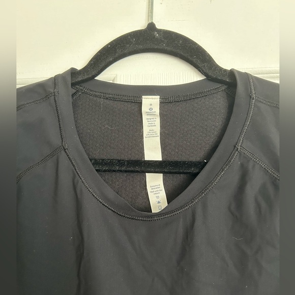 Lululemon Quick Pace Mesh Trim Long Sleeve - Picture 3 of 4
